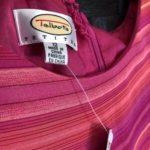 Talbots sleeveless dress, 12P, still has tags